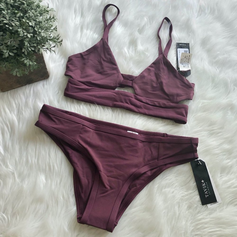 New with Tags Tavik + Plum Purple Bikini - Size XS